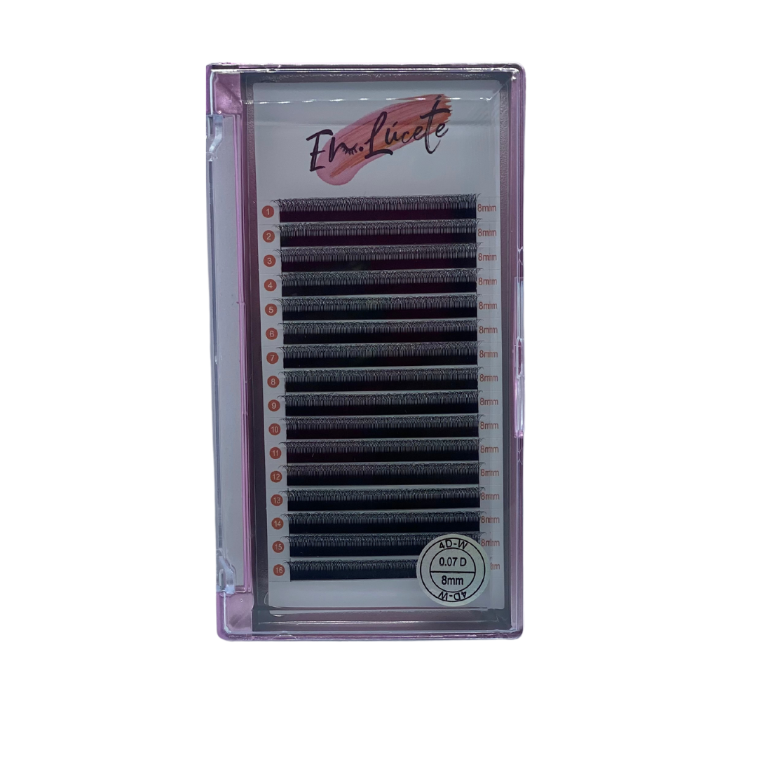 W-4D Lashes Single Tray